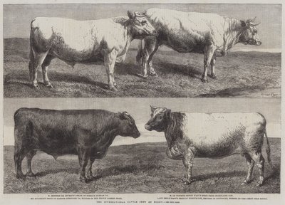 La Exposición Internacional de Ganado en Poissy de Harrison William Weir